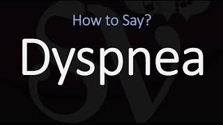 How to Pronounce Dyspnea CORRECTLY Meaning amp Pronunciation [upl. by Aubree]