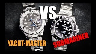 Rolex YachtMaster vs Submariner [upl. by Winther899]