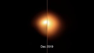 Betelgeuse Changes in Luminosity [upl. by Berni312]