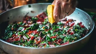 Sautéed Beet Greens Recipe [upl. by Joao]