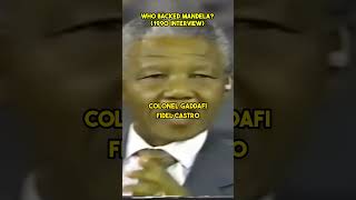 Mandelas Surprising Political Support [upl. by Jacques]