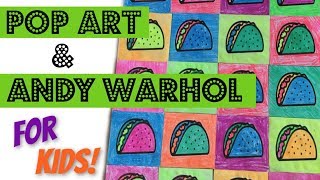 Pop Art amp Andy Warhol for Kids Teachers and Parents [upl. by Gert]