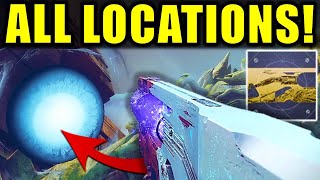 ALL Savathuns Eyes Locations  Ruinous Effigy Catalyst  Destiny 2 [upl. by Antony933]