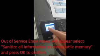 Lexmark printer reset to prevent cartridge recognize problem [upl. by Atteynek56]