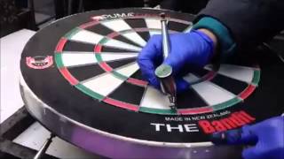 The Bandit Dartboard Production  by Puma Darts [upl. by Welton]