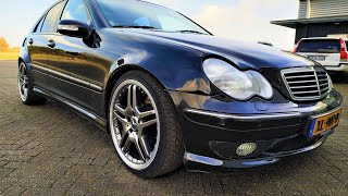 Mercedes C32 AMG widebody Review amp Testdrive [upl. by Blackmore]