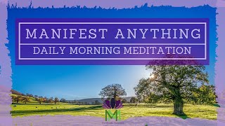 20 Minute Morning Meditation For Manifesting  Morning Meditation  Mindful Movement [upl. by Ahseryt]