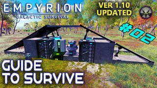 Empyrion  EP02  Guide to Survive  Bootstrap Base [upl. by Cohlier]