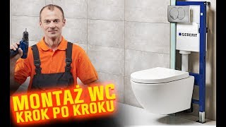 JAK ZAMONTOWAĆ WC z miską podwieszaną [upl. by Raknahs]