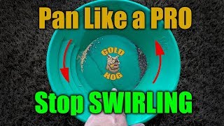 How to Pan for Gold  The Expert Gold Panning Tip Method [upl. by Steven]