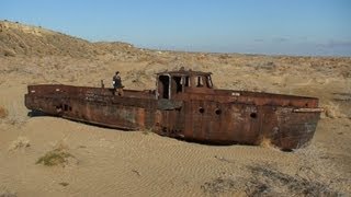 The Dried up Aral Sea EcoDisaster [upl. by Atena]