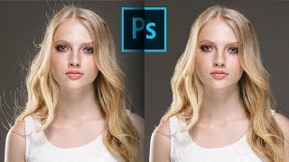 3 Steps to Remove Flyaway Hair FAST in Photoshop [upl. by Melleta]