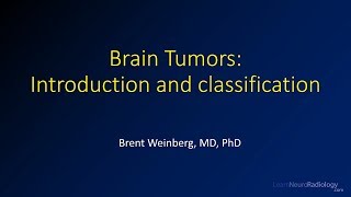 Imaging brain tumors  5  Non glial tumors [upl. by Kemp]