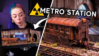 I Made a POST APOCALYPTIC Metro Station [upl. by Fionna]