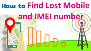 How to Find Lost Mobile and IMEI number [upl. by Otilia859]