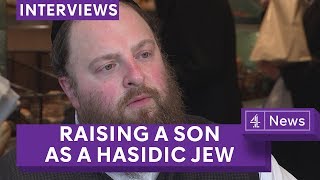 Menashe Lustig Film star on raising his son as a Hasidic Jew [upl. by Nessa]