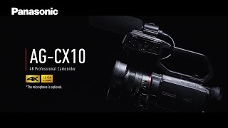 Introducing Panasonic 4K Professional Camcorder AGCX10 [upl. by Hynes741]