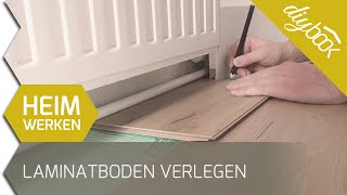 Laminatboden verlegen [upl. by Berty]