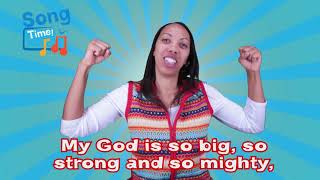 Samson The Strong  My God is So Big  Kids Bible Songs [upl. by Longtin]