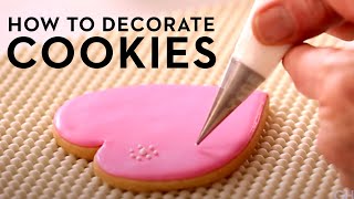 How To Decorate Cookies for Beginners  Good Housekeeping [upl. by Li]