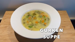 Polnische Gurkensuppe einfach schnell und lecker [upl. by Devon]