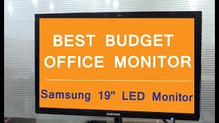 Samsung LS19F350HNWXXL 185 inch LED Monitor InDepth Review amp Price [upl. by Avi]