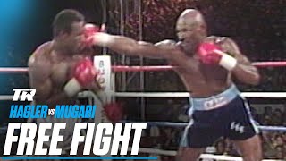 Marvin Hagler vs John Mugabi  FREE FIGHT  FIGHT FANS WANT TO SEE [upl. by Zandra859]