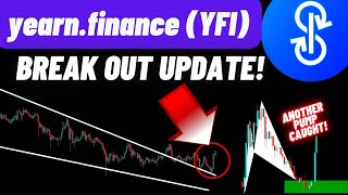 yearnfinance YFI Crypto Coin Break Out Update [upl. by Henrie]