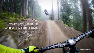 Mountain Biking the lower Whistler Bike Park [upl. by Oiluj]