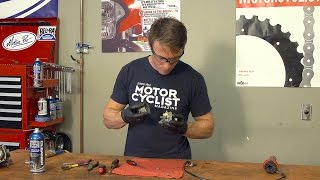 How To Clean A Motorcycle Carburetor  MC GARAGE [upl. by Eerihs292]