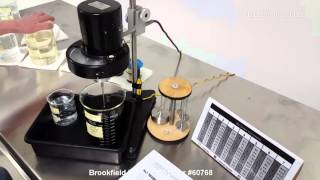 Brookfield RVT Viscometer 60768 [upl. by Janelle]