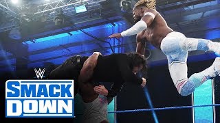 The New Day vs The Usos SmackDown March 27 2020 [upl. by Keenan]