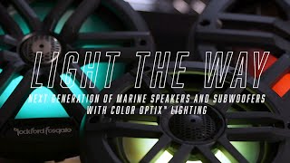 Rockford Fosgate Color Optix™ Marine Speakers [upl. by Arrais]