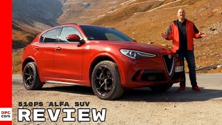 2019 Alfa Romeo Stelvio Quadrifoglio Review [upl. by Shulem]