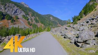 4K Scenic Drive  35 Hours Autumn Road Drive with Soothing Music  Snoqualmie Washington State [upl. by Ateekal145]