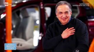 Sergio Marchionne il manager cosmopolita  La vita in diretta estate 25072018 [upl. by Piefer]