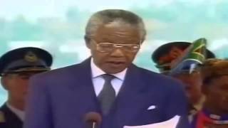 President Nelson Mandela Inauguration Speech May 10 1994 [upl. by Yggam]