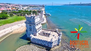 Lisbon aerial view 🌉 Lisboa vista do céu [upl. by Demmahom539]