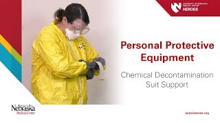 Chemical Decontamination PPE Suit Support [upl. by Beaumont]