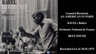 RAVEL Boléro  Leonard Bernstein  Live 1975 [upl. by Bainbrudge19]