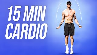 15 Min Cardio Jump Rope Workout [upl. by Petrie]