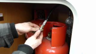 How to change a gas bottle [upl. by Seabrook]