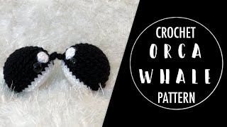 Crochet With Me  Orca Mama and Baby Whale Stuffed Amigurumi [upl. by Leduar119]