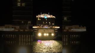 PampO Cruises Iona Cruise Ship Night Tour [upl. by Atnuahsal]