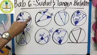 Bab 6 Sudut amp Tangen Bulatan MATEMATIK TINGKATAN 3 [upl. by Ahseken]