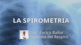 La spirometria o esame spirometrico [upl. by Yhtorod]