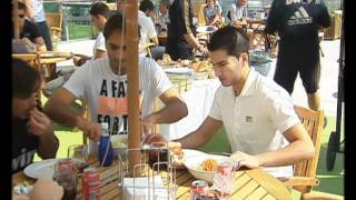 Mourinho invites the Real Madrid squad to BBQ after training [upl. by Faye]