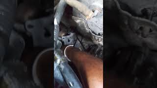 Nissan Rogue starter replace [upl. by Tehc540]