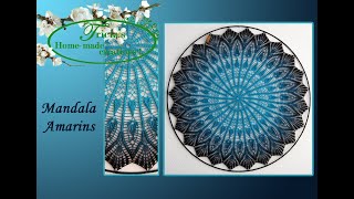 Mandala Amarins haken 100 cm [upl. by Petracca44]