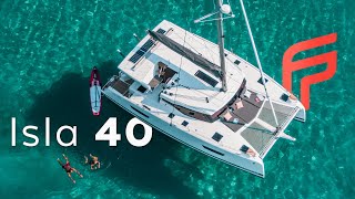 Isla 40 an ideal sailing catamaran for family cruising [upl. by Ahsiliw292]